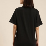 Black Graphic Oversized T-Shirt