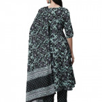 Women's Cotton Kurta Trouser with Dupatta Set