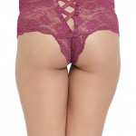 Women Boy Short Maroon Panty